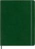 Moleskine Classic Notebook, Soft Cover, XL (7.5" x 9.5") Ruled/Lined, Myrtle Green, 192 Pages by Moleskine