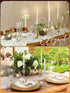 36 White,0.8x11 Inches,Roman Treela Pieces Flameless Taper Candles Flickering Faux LED Battery Operated Electric Fake