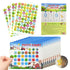 TSBSHum 18-Piece Potty Training Chart,Potty Training Sticker Chart for Boys,Made of Waterproof Paper,Helps