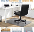 Placoot Office Chair Mat for Hardwood Floor, 55"x35" Large Anti-Slip Floor Protector for Home Office
