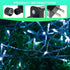 weillsnow 164 500 8 FT LED Christmas Lights Outdoor, Waterproof Christmas Fairy Lights with Timer, Plug in White LED