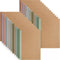Harloon 24 Pcs A5 Composition Notebook Journals | 8 x 5.75 in College Ruled Kraft Notebooks with Rainbow Spines