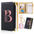 FIODAY Server Book, Alphabet Server Books for Waitress, Leather Waitress Book with