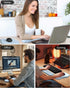 abc.mat Set, Ergonomic Mouse Pad and Keyboard Wrist Rest Support Massage Design Mousepad for Carpal Tunnel Pain Relief