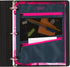 Five Star Pencil Pouch - 3-Pocket Pen Case for School Supplies, Fits 3 Ring Binder, Navy/Pink