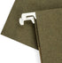 Blue Summit Supplies Legal Size Hanging File Folders, 2" Expansion, 1/3 Cut Tabs, 25 Pack, Standard Green