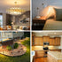G4 LED Bulb 12V AC/DC 5W Warm White 3000K Equivalent to 40W Halogen Bulb, T3 JC Type Bi-Pin Base for Outdoor Landscape