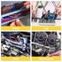 TICONN Yellow 120PCS Heat Shrink Butt Wire Connector Kit, Insulated Waterproof Electrical Wire Crimp