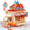 Paper Love Happy Birthday Card, 3D Ice Cream Truck Pop Up Birthday Card for Boys and Kids - 5"x7" Cover