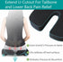 HxLmn Chair,10-Inch U-Cutout,18"x16"x3",Coccyx,Sciatica Larger Seat Cushion for Office Extended Pain Relief
