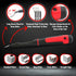 AFA Tooling - Extendable Neck Deburring Tool with 3 Extra Swivel Blades for Metal, Resin, PVC, Copper, Plastic, 3D