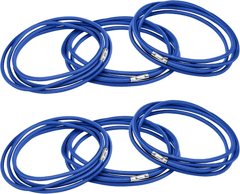 Set 6 13 33 Trash Can Rubber Bands of - Elastic Garbage Can Bands with Metal Connector, Fits to Gallon Trash Bags