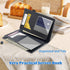 Qindaiwen 5x9" Server Book for Waitress, PU Leather Waiter Books, Restaurant Guest Check Organizer and Zipper High