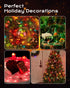 200-Count 50ft Bulb Brightown Clear Christmas String Lights, Incandescent Mini Lights for Indoor Holiday Decor