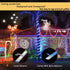 5050 IP67 Solar LED Strip Lights Outdoor, SMD LED Lights Solar Powered RGB LED Strip, Waterproof Rope Lights