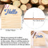 TERJIO Baseball Hello World Bulletin Board - Newborn Birth Record Card Photo Props,Hospital Nursery