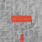 8'' Patterned Paint Roller for Wall Decoration, Classic Brick Embossing Texture Rubber Tool for DIY Art