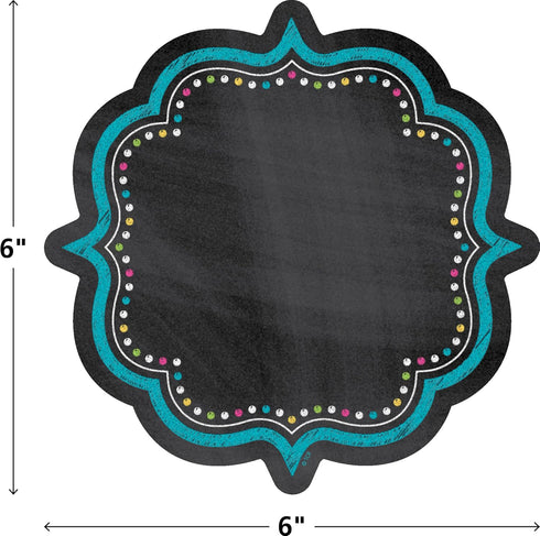 Chalkboard Brights Accents by Teacher Created Resources (5622)