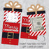 Set 8 Big Dot of Happiness Jolly Santa Claus, Christmas Money and Gift Card Sleeves, Nifty Gifty Christmas Gift Card