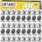 GRTARD Magnetic Clips, 40 Pack, Strong Refrigerator Magnets, 1.2 Inch, Whiteboard Magnetic Hooks Clips