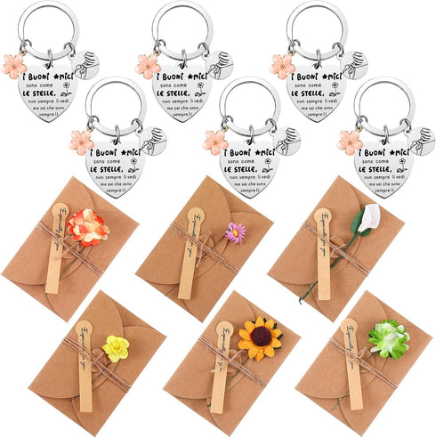 Tenare 6 Sets of Gifts for Friends Friendship Gifts 6 Stainless Steel