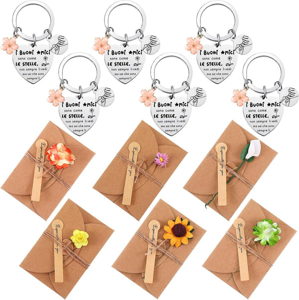 Tenare 6 Sets of Gifts for Friends Friendship Gifts 6 Stainless Steel