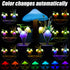 6 Pack 7 Mudder Mushroom Night Light LED Night Light Plug in Lamp Color Changing Magic Cute Shaped Lamp Wall Decor
