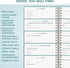 Clever Fox My Child's Health Record Keeper Child & Baby Medical Records Organizer Log Book Childcare Journal Notebook