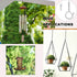 20 Pack 2.2 Inch PlusRoc Ceiling Hooks for Hanging Plants Outdoor String Lights Heavy Duty, Eye Hook Screw in Cup Hooks
