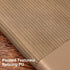 Lined Journal Notebook for Women Men, 216 Pages A5 Leather Cover Aesthetic Journal, 100 GSM Thick Paper, Khaki