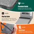 Notebook Cover for Rocketbook Mini Size, Compatible with Field Notes, Waterproof Fabric
