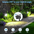 12W 110V 120V 4.9ft 3-Plug 5000K 2Packs HIBOITEC Spot Lights Outdoor to Landscape Lighting Waterproof Spotlight