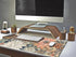 Japanese Minimalist Floral Desk Mat, Aesthetic Flowers XL Large Extended Gaming Mouse Pad for Office Decor (31.5x11.8