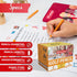 XFasten Golf Pencil without Erasers, Bulk 200-Pack #2 HB Presharpened Mini Pencils for Kids School Games