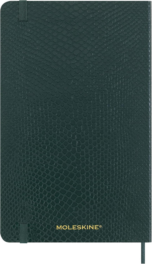 Moleskine Limited Edition Notebook Vegea, Large, Ruled, Green Boa, Soft Cover (5 x 8.25)