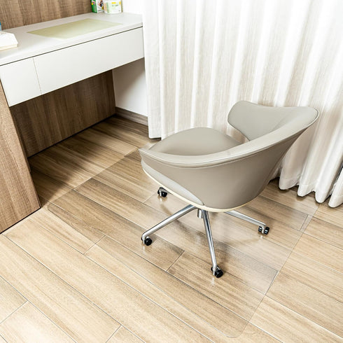 Lociciwayo (36"x48" inch) Office Chair Mat for Hardwood Floor, Plastic Floor Mat with Non-Slip Texture, Rectangle Hard