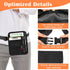 Solaradgy Premium Server Pouch, Beautyflier Waist Apron for Cash Adjustable Belt Waitress Apron with Pockets & Buckle