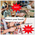 QWFHOME 1/4 Set 4Pcs 2 Set Extension Drill Bit Unbreakable Wood Spade Drill Bit Extension Extra-Long Drill Extension