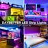 200 ft(2 100 DAYBETTER Led Strip Lights Rolls of ft) Smart Strips with App Control Remote, Led Lights for Bedroom