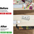 Under Desk Drawer Organizer Clamp-On, Mesh Metal Attachment, 1 Drawer Slide Out for Office Supplies & Home Essentials
