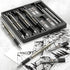 Nicpro 0.7 mm Art Mechanical Pencils Set - 6 PCS Metal Drafting Pencil with 0.7mm Tube HB Lead Refills