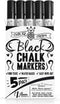 CHALKY CROWN Liquid Chalk Marker Pen - Dry Erase Marker for Chalkboard Signs, Windows, Glass, 6mm Reversible Tip