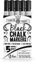 CHALKY CROWN Liquid Chalk Marker Pen - Dry Erase Marker for Chalkboard Signs, Windows, Glass, 6mm Reversible Tip