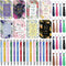 PerKoop 48 Pcs Bulk Inspirational Gifts, Motivational Notepads, Ballpoint Pens, Keychains, Christian Gifts for Teachers