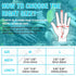 DURATECH Micro-Foam Nitrile Safety Work Gloves, 6 Pairs, Non-slip Dot Coated, Touchscreen
