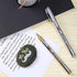 Mr. Pen Metallic Paint Markers, 12 Pack, Silver and Gold, Permanent Metallic Markers