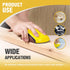Sanding Block Hand Sander 5 Inch Hook and Loop for Automotive, Woodworking, Furniture Making, and DIY Crafts