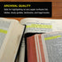 U.S. Office Supply Bible Safe Highlighter Set of 6, Yellow Fluorescent Markers, No Bleed, Fade or Smear, Safe Gel