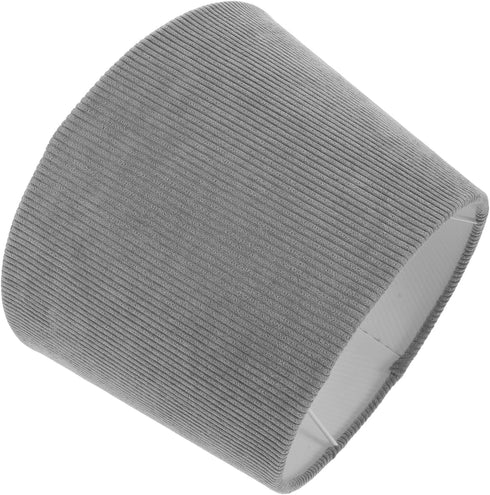 MAGICLULU Fabric Lampshade Replacement for Table and Floor Lamps, Gray Barrel Cover,