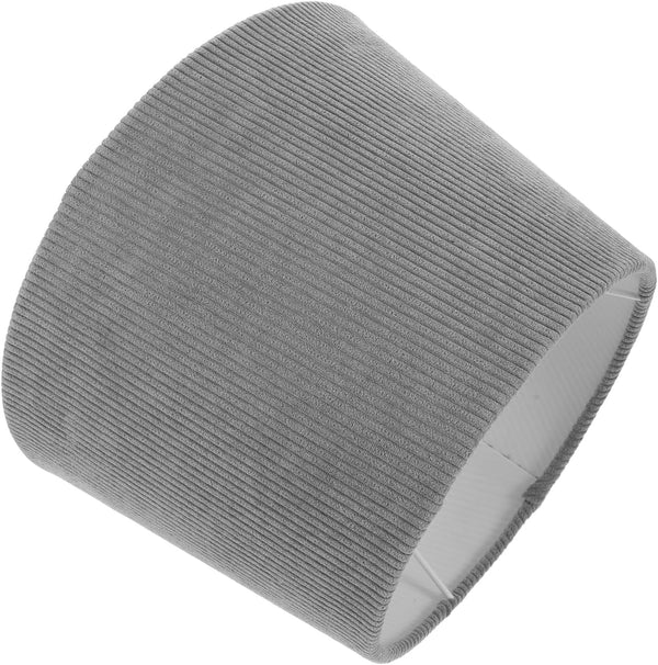 MAGICLULU Fabric Lampshade Replacement for Table and Floor Lamps, Gray Barrel Cover,